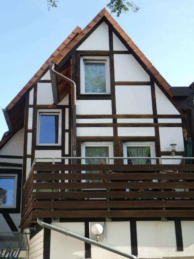 Ferienwohnung Janus Altstadt-Hameln Haus 1 Inklusive Parkplatz Mit Und Ohne Balkon Hamelin Ngoại thất bức ảnh